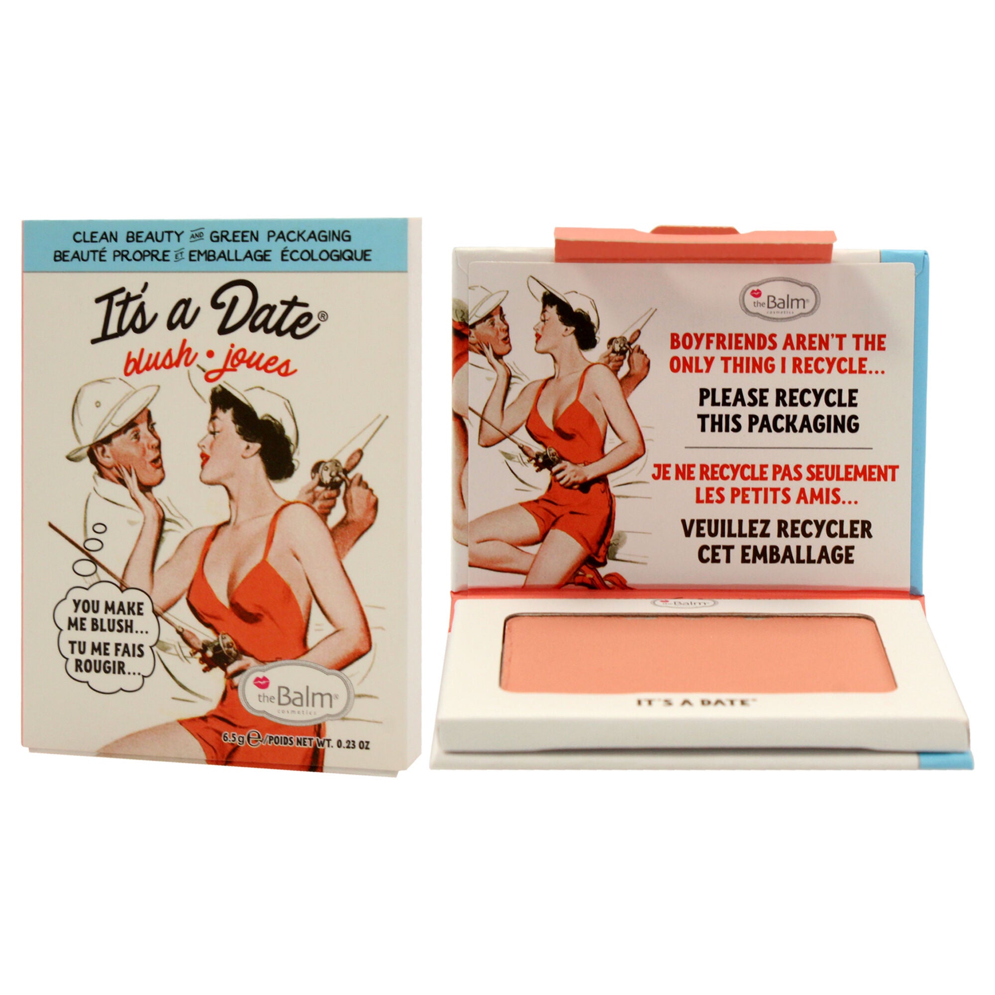 Blush - Its A Date by the Balm for Women - 0.23 oz Blush, See Description, alternate image number 3