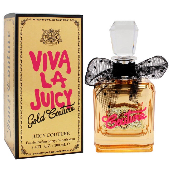 Viva La Juicy Gold Couture by Juicy Couture for Women - 3.4 oz EDP Spray, See Description, alternate image number 1