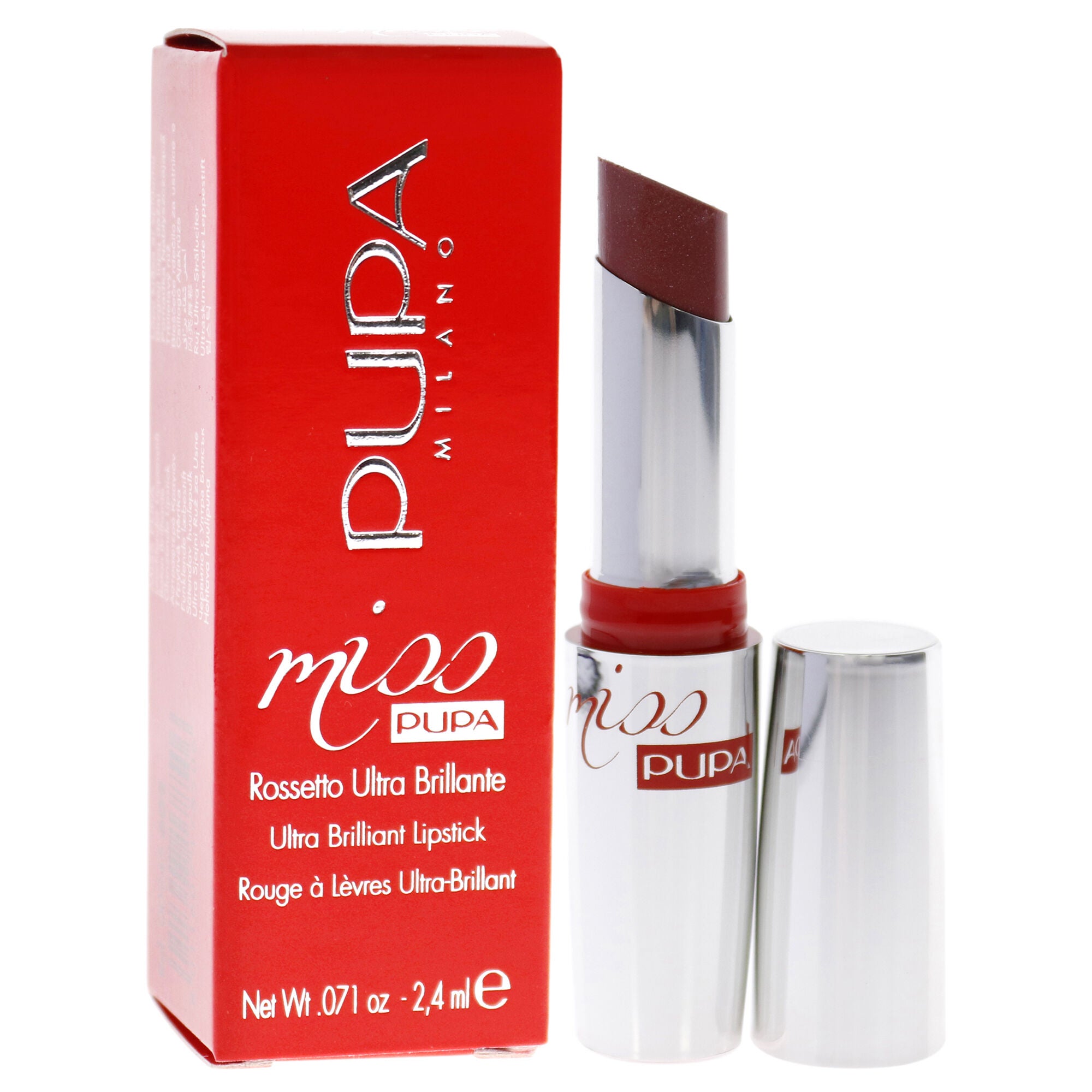 Miss Pupa Ultra Brilliant Lipstick - 602 Golden Obsession by Pupa Milano for Women - 0.071 oz Lipstick, See Description, alternate image number 1