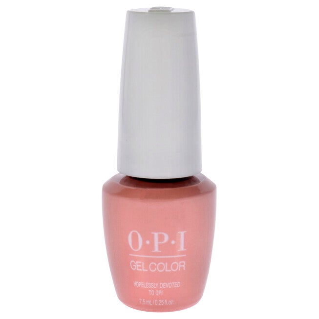GelColor - GC G49B Hopelessly Devoted by OPI for Women - 0.25 oz Nail Polish, See Description, hi-res image number 0