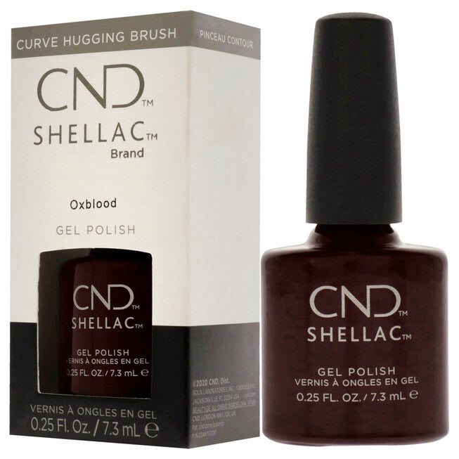 Shellac Nail Color - Oxblood by CND for Women - 0.25 oz Nail Polish, , alternate image number 8
