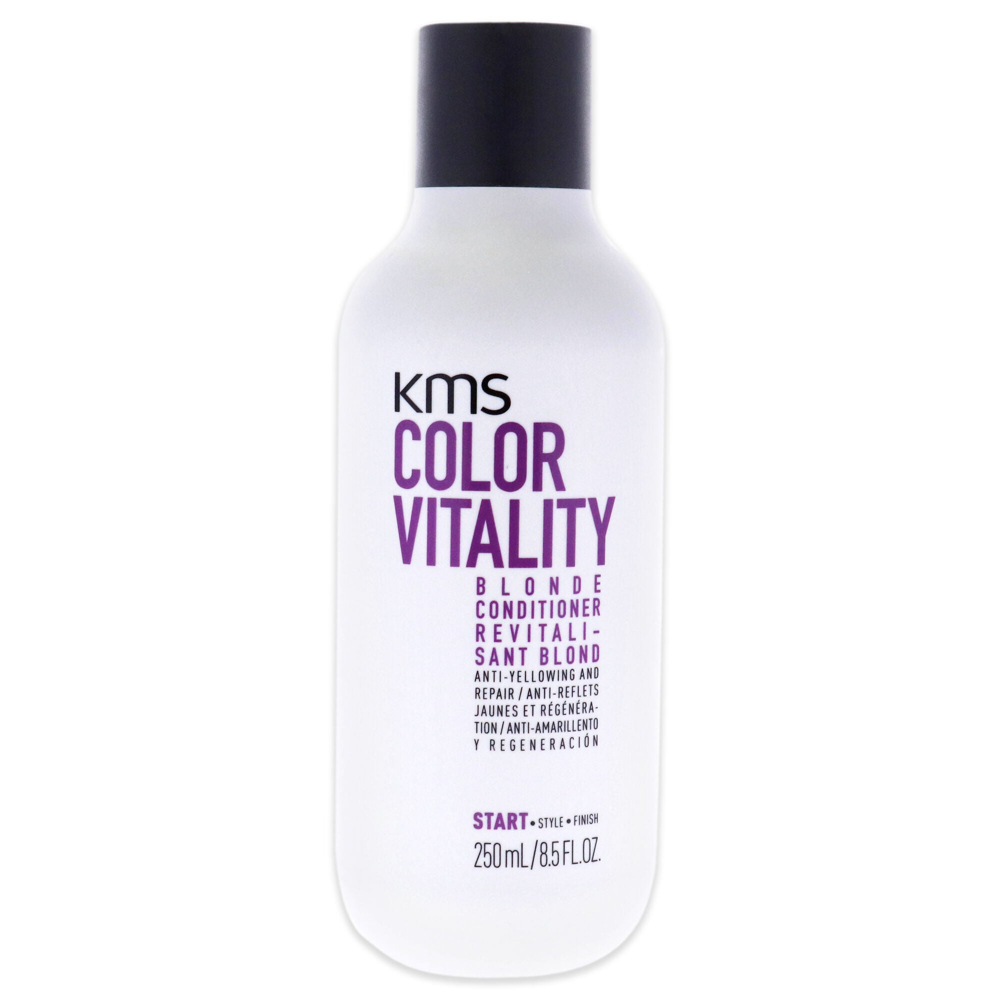 Color Vitality Blonde Conditioner by KMS for Unisex - 8.5 oz Conditioner, Royal Blue, hi-res image number 0