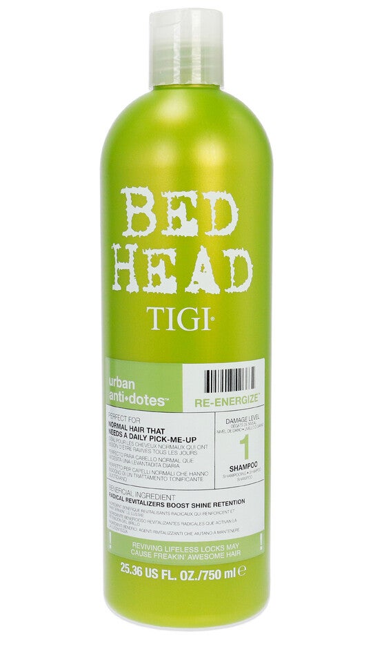 Bed Head Urban Antidotes Re-energize Shampoo by TIGI for Unisex - 25.36 oz Shampoo, , alternate image number null