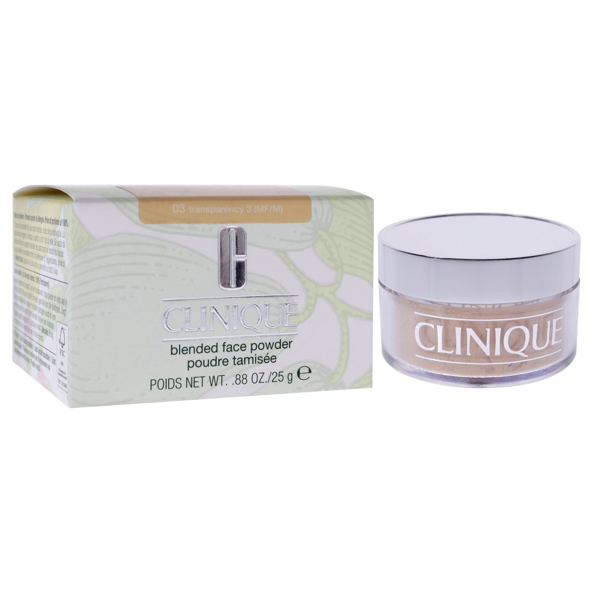 Blended Face Powder- 03 Transparency by Clinique for Women - 0.88 oz Powder, , alternate image number 6