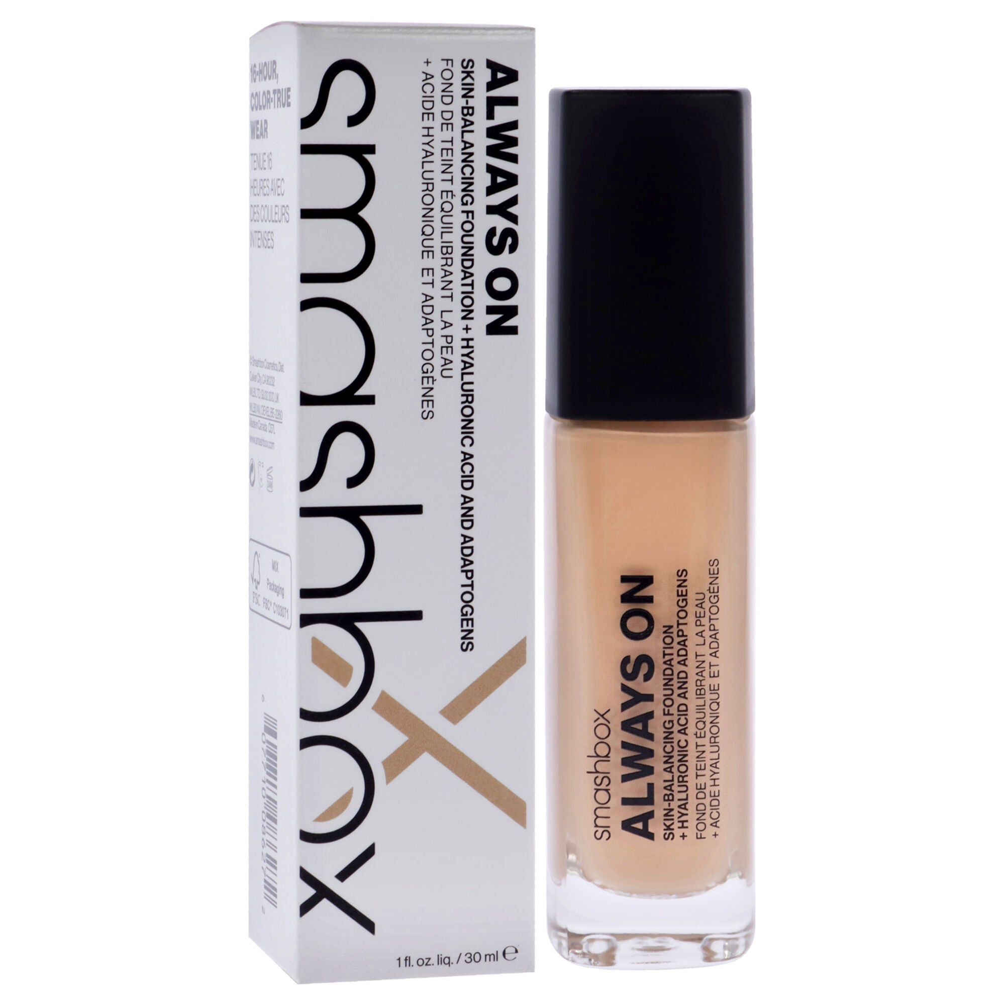 Always On Skin Balancing - L20-N by SmashBox for Women - 1 oz Foundation, , alternate image number 7