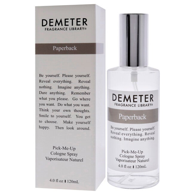 Paperback by Demeter for Unisex - 4 oz Cologne Spray, NA, alternate image number null