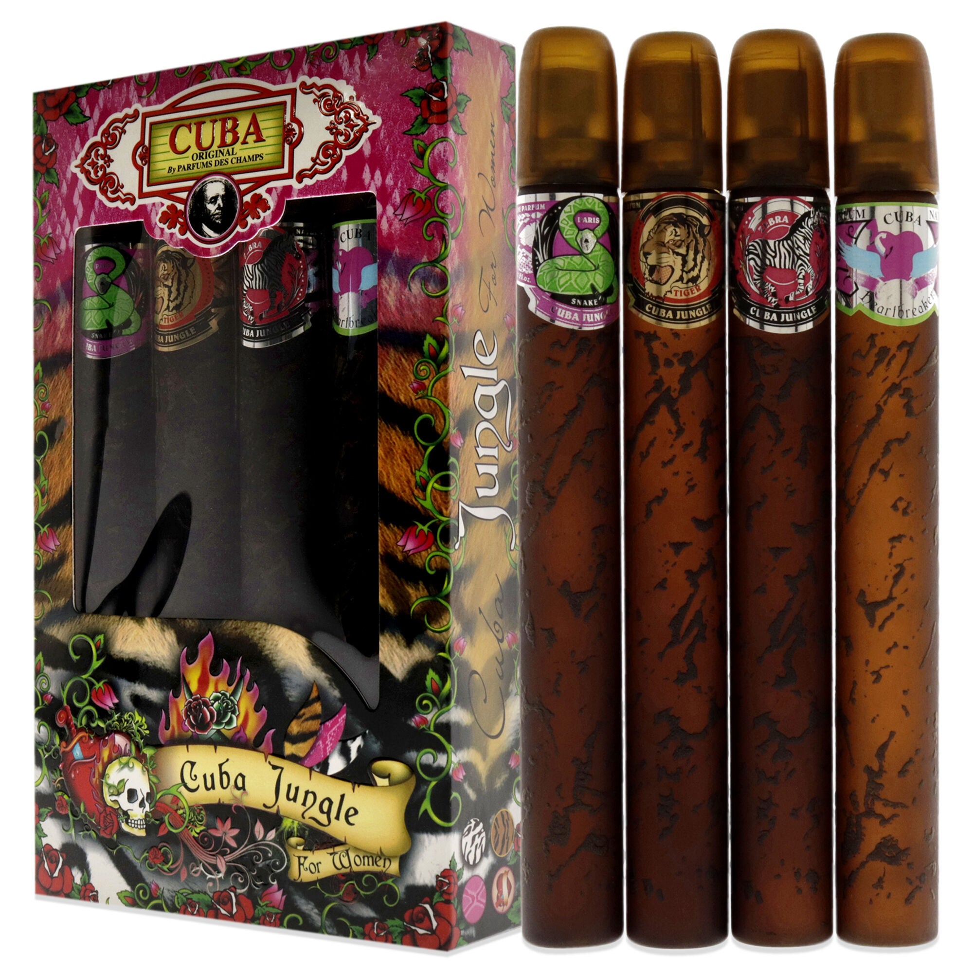 Cuba Jungle by Cuba for Women - 4 Pc Gift Set, , alternate image number 7