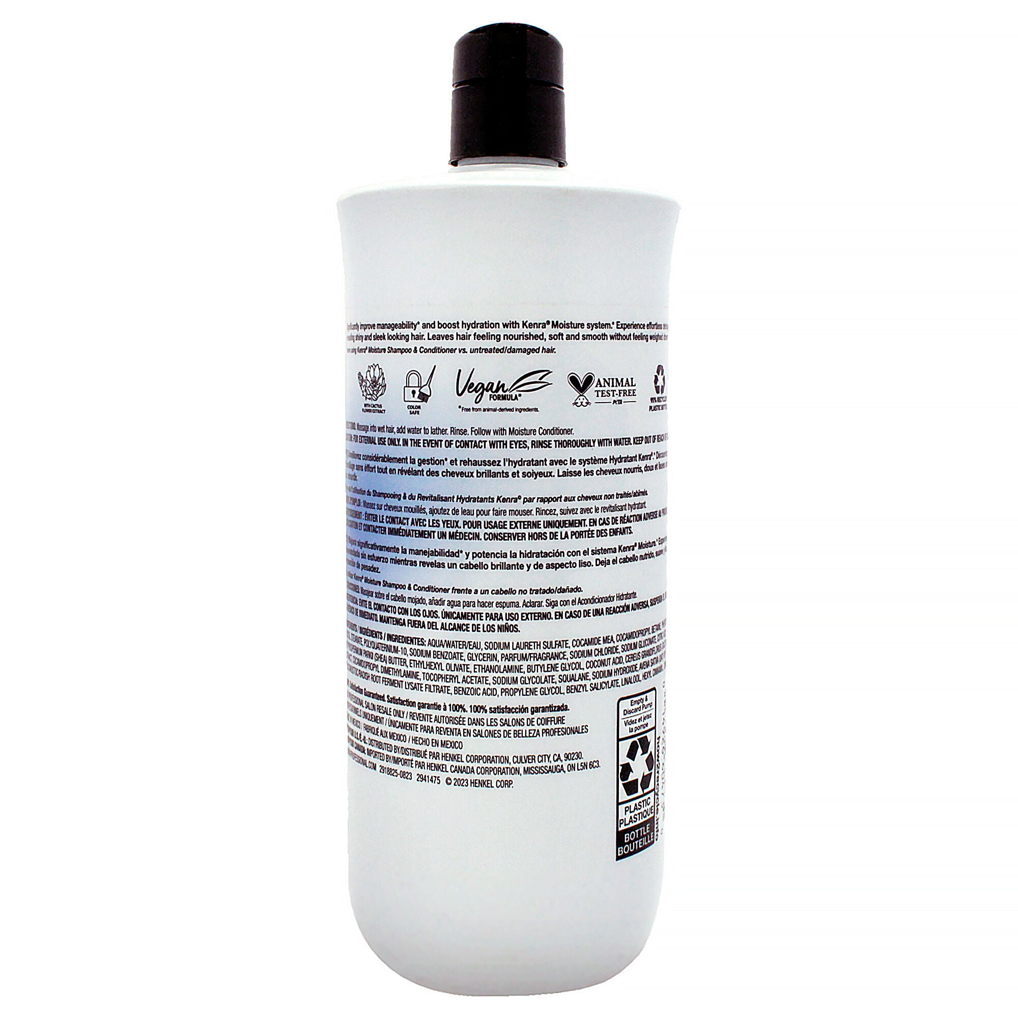 Moisture Shampoo by Kenra for Unisex - 33.8 oz Shampoo, See Description, alternate image number 1