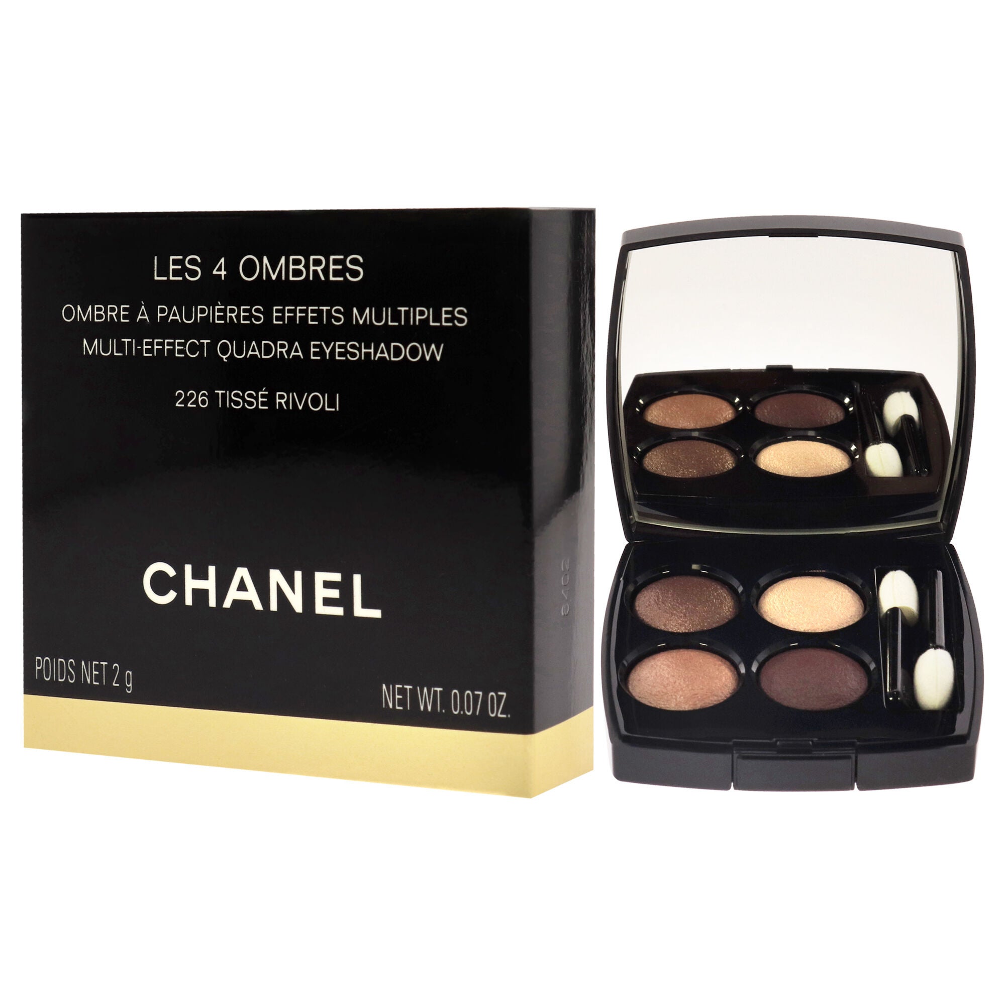 Les 4 Ombres Multi-Effect Quadra Eyeshadow - 226 Tisse Rivoli by Chanel for Women - 0.07 oz Eye Shadow, See Description, alternate image number 3