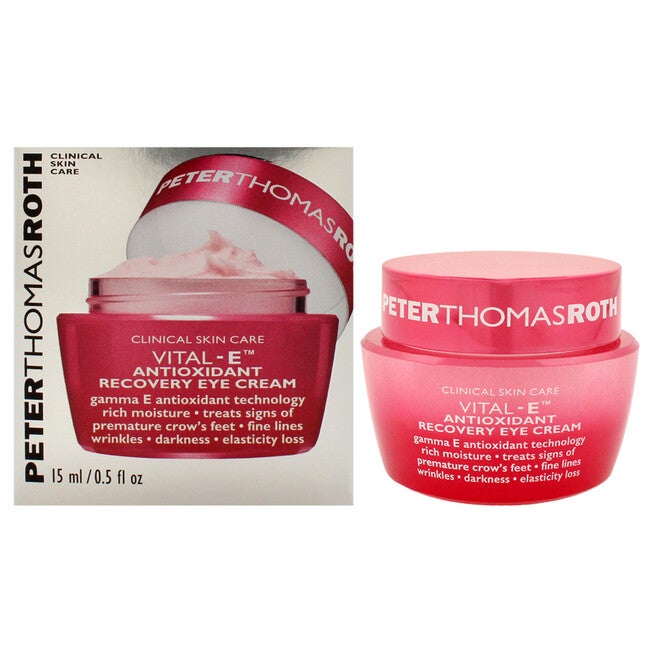 Vital-E Antioxidant Recovery Eye Cream by Peter Thomas Roth for Unisex - 0.5 oz Cream, NA, hi-res image number null