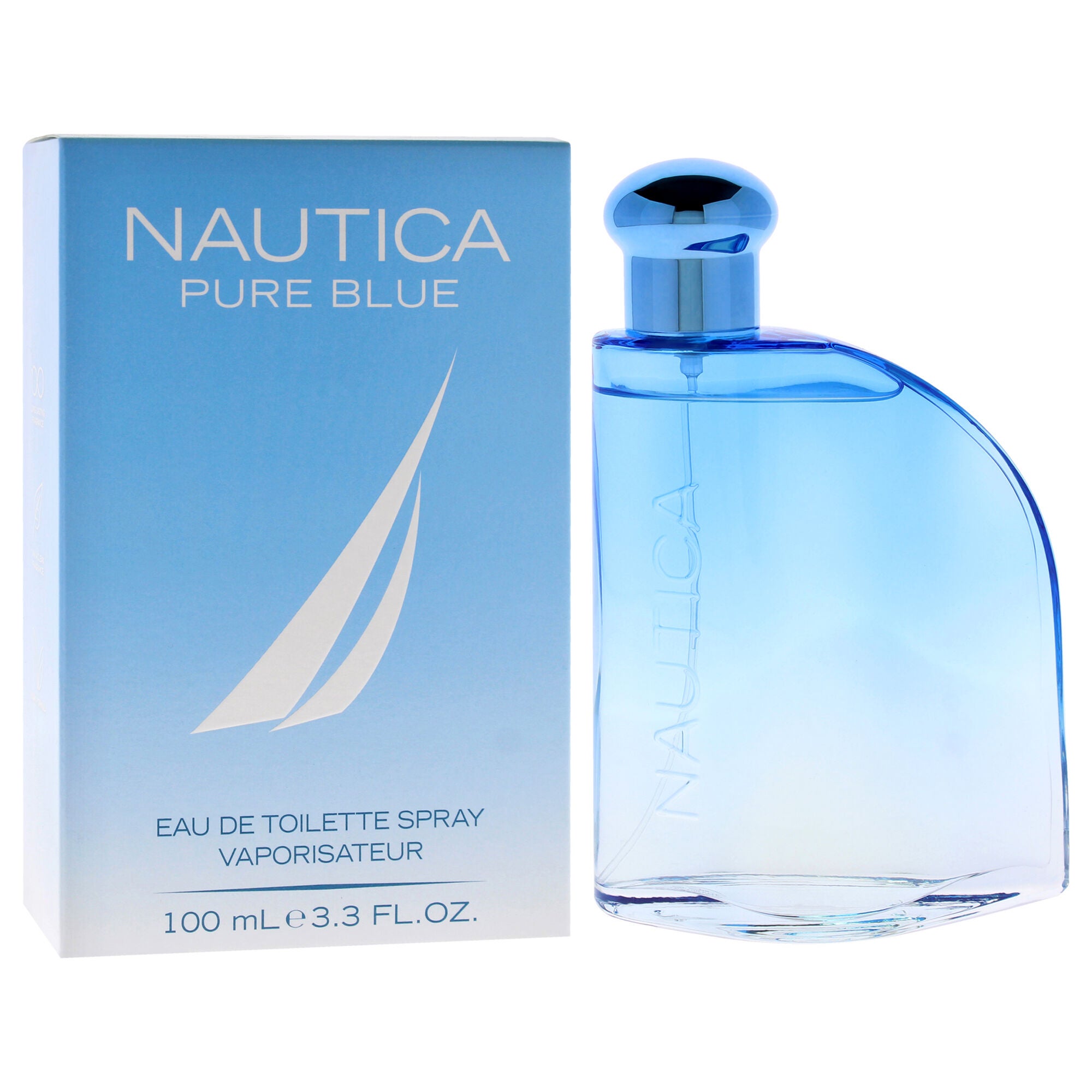 Nautica Pure Blue by Nautica for Men - 3.4 oz EDT Spray, Clear, alternate image number 2