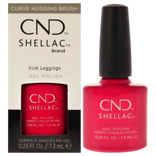 Shellac Nail Color - Pink Leggings by CND for Women - 0.25 oz Nail Polish, See Description, hi-res image number 0