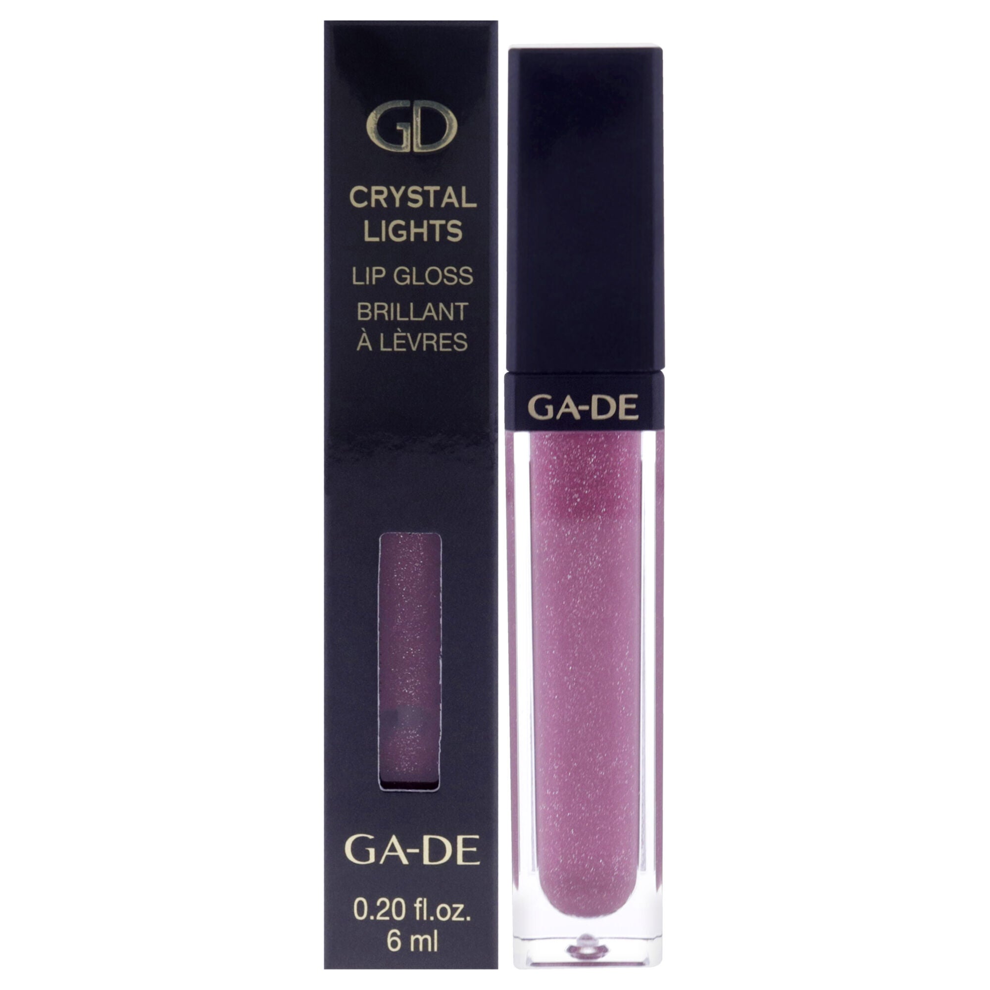 Crystal Lights Lip Gloss - 516 Ruby Rose by GA-DE for Women - 0.2 oz Lip Gloss, See Description, hi-res image number 0