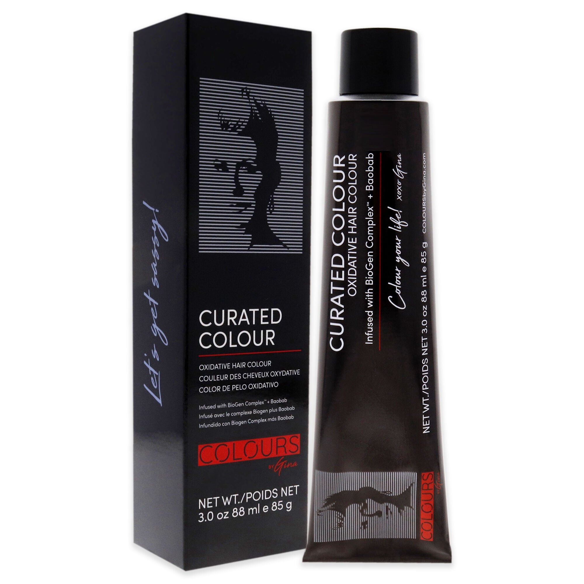 Curated Colour - 4.11-4BB Cool Brown by Colours By Gina for Unisex - 3 oz Hair Color, See Description, alternate image number 2