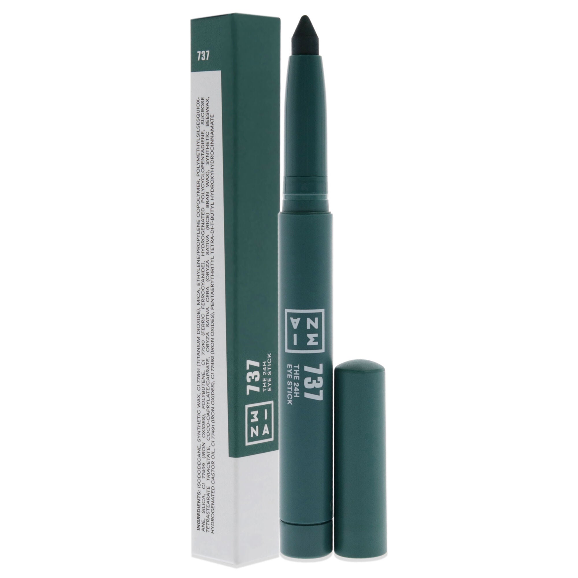 The 24H Eye Stick - 737 Green by 3INA for Women - 0.049 oz Eye Shadow, See Description, alternate image number 2
