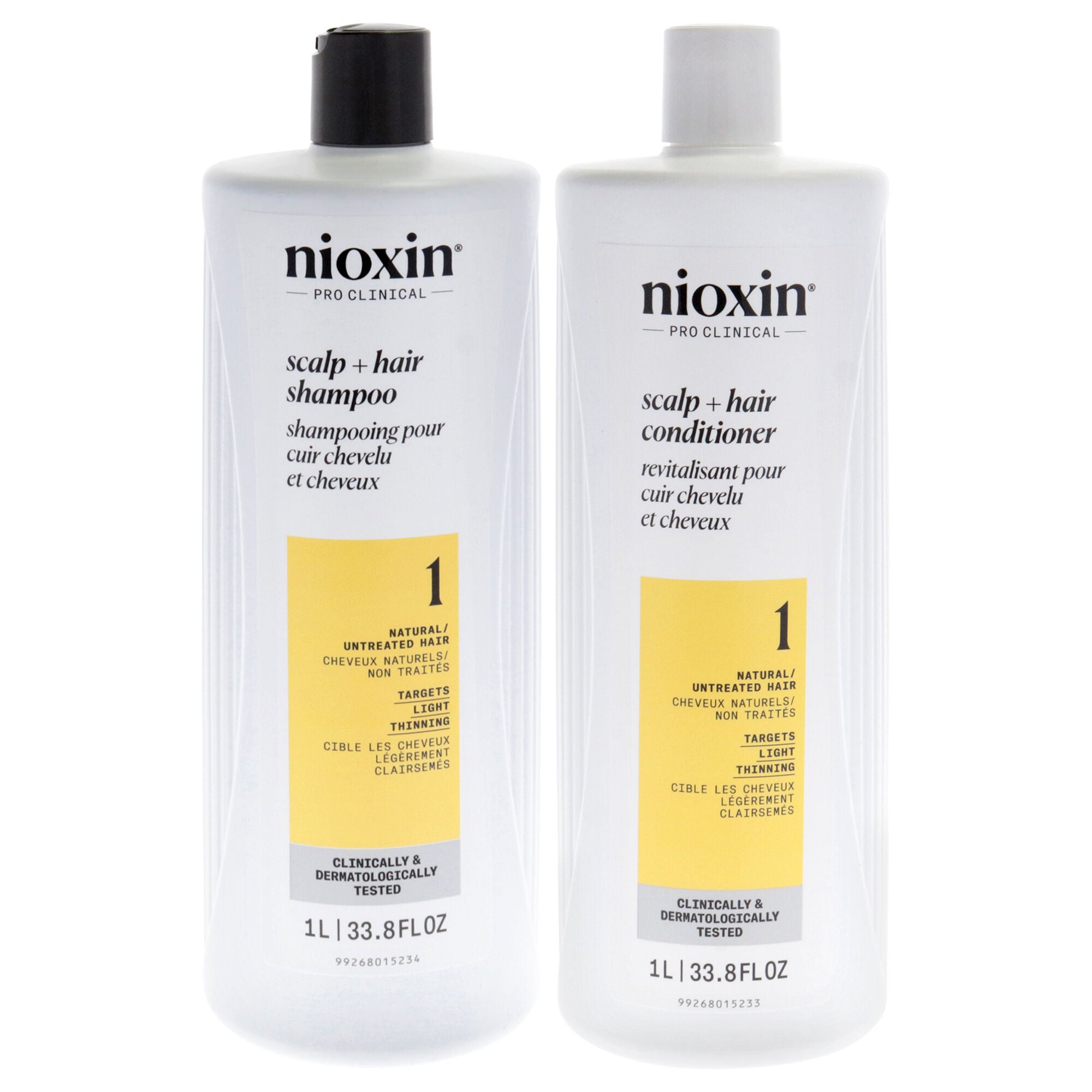 System 1 Duo by Nioxin for Unisex - 2 x 33.8 oz Shampoo, Conditioner, See Description, alternate image number 4