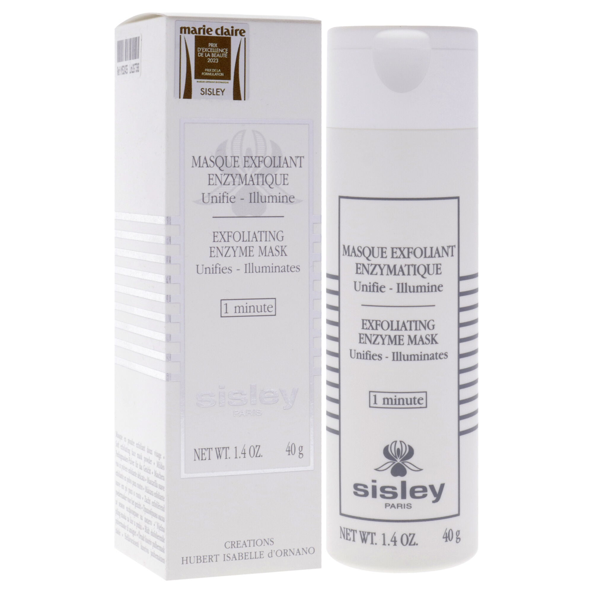 Exfoliating Enzyme Mask by Sisley for Unisex - 1.4 oz Mask, See Description, alternate image number 1