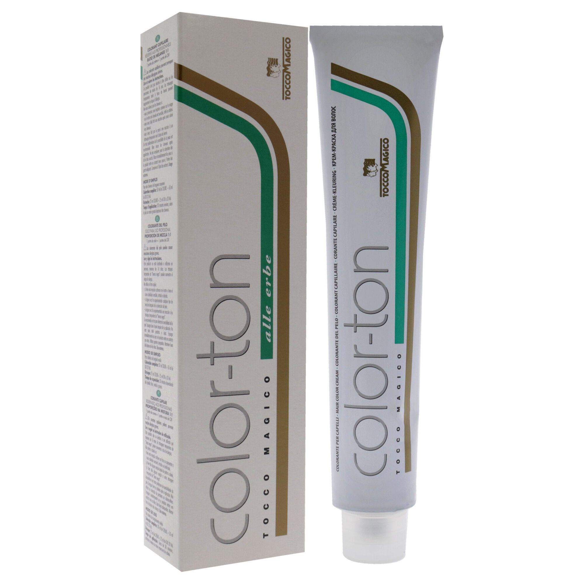 Color-Ton Permanent Hair Color - 6RS-6.65 Light Mahogany by Tocco Magico for Unisex - 3.38 oz Hair Color, See Description, alternate image number 1