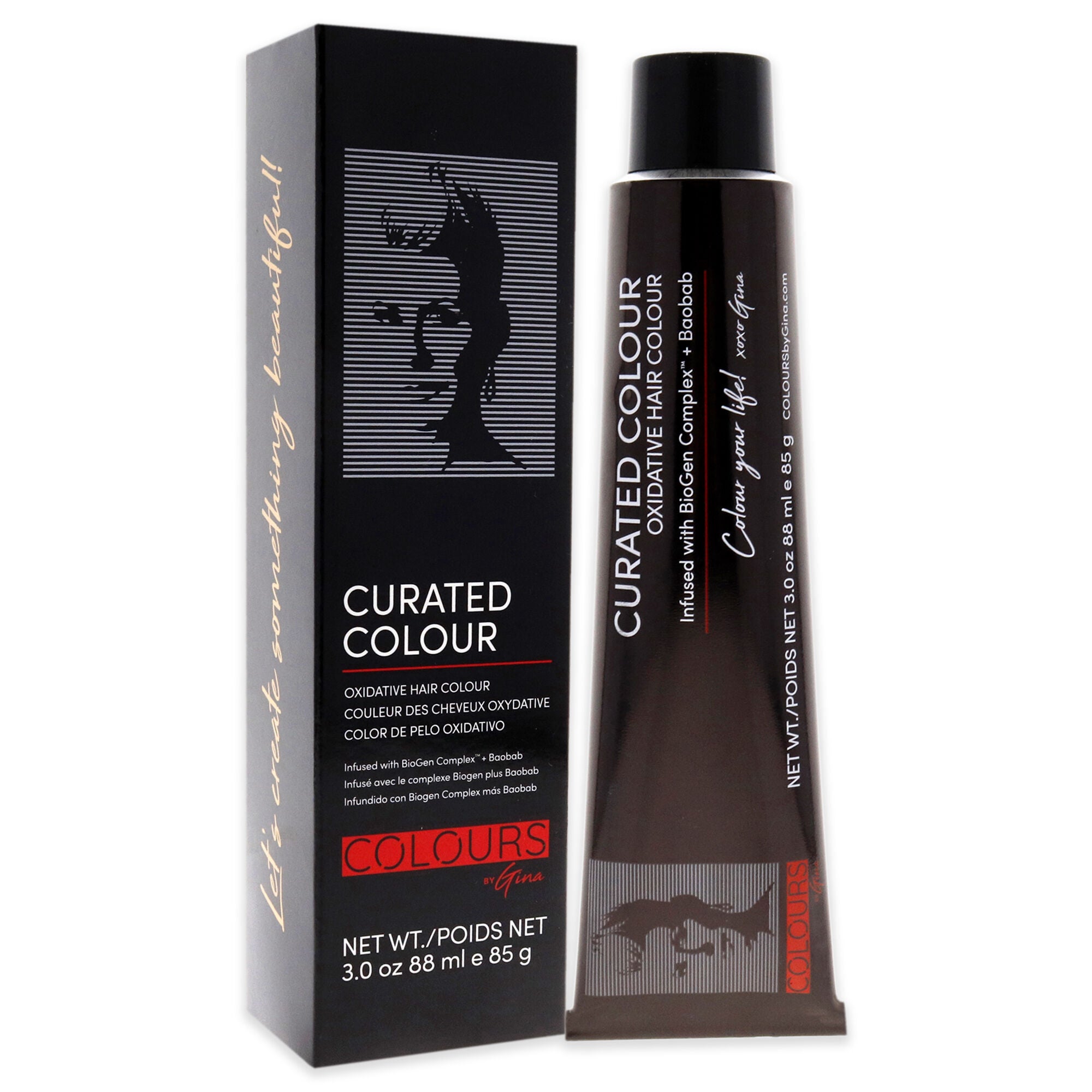 Curated Colour - 8.3-8G Light Golden Blonde by Colours By Gina for Unisex - 3 oz Hair Color, See Description, alternate image number 2