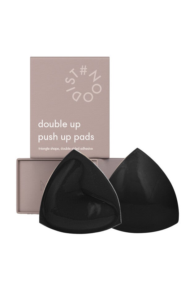 Double Up Ultra-Boost Double-Sided Adhesive Inserts (Triangle), Black Onyx / Black, hi-res image number 0