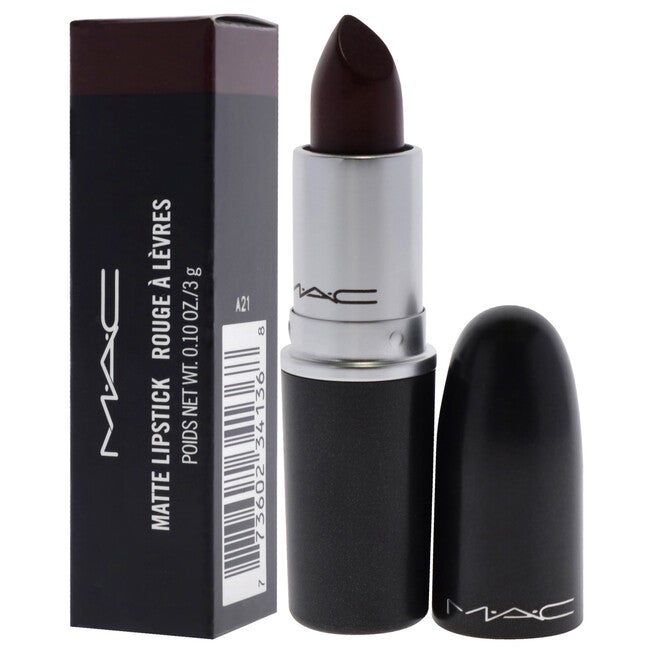 Matte Lipstick - 613 Sin by MAC for Women - 0.10 oz Lipstick, , alternate image number null