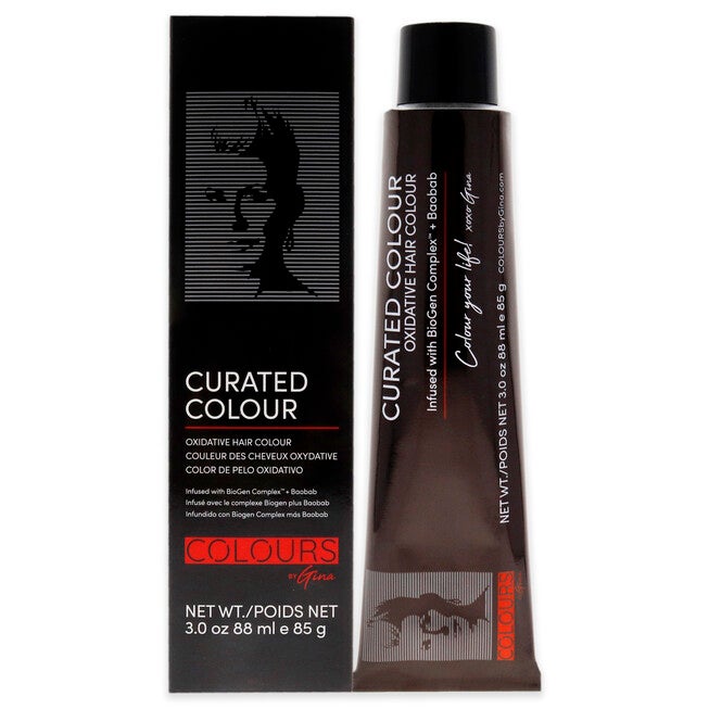 Curated Colour - 3.22-3VV Intense Dark Violet Brow by Colours By Gina for Unisex - 3 oz Hair Color, See Description, hi-res image number 0