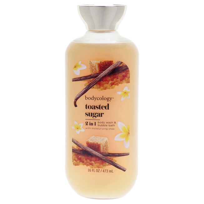 2 in 1 Body Wash and Bubble Bath - Toasted Sugar by Bodycology for Women - 16 oz Body Wash, NA, hi-res image number null