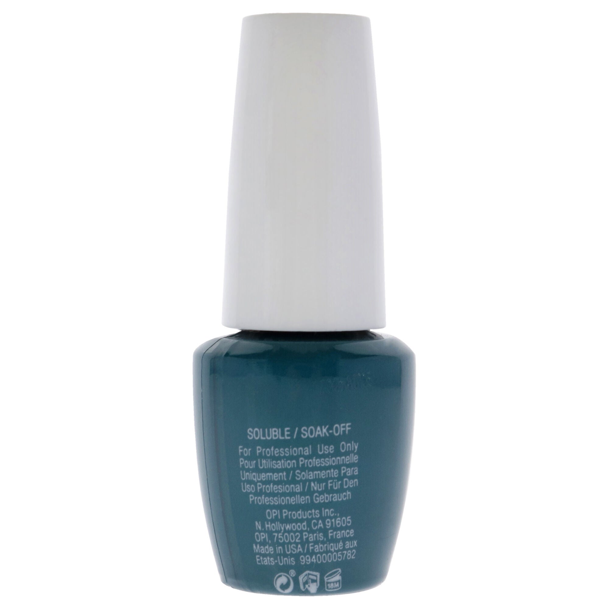 GelColor - GC G45B Teal Me More-Teal Me More by OPI for Women - 0.25 oz Nail Polish, , alternate image number 4