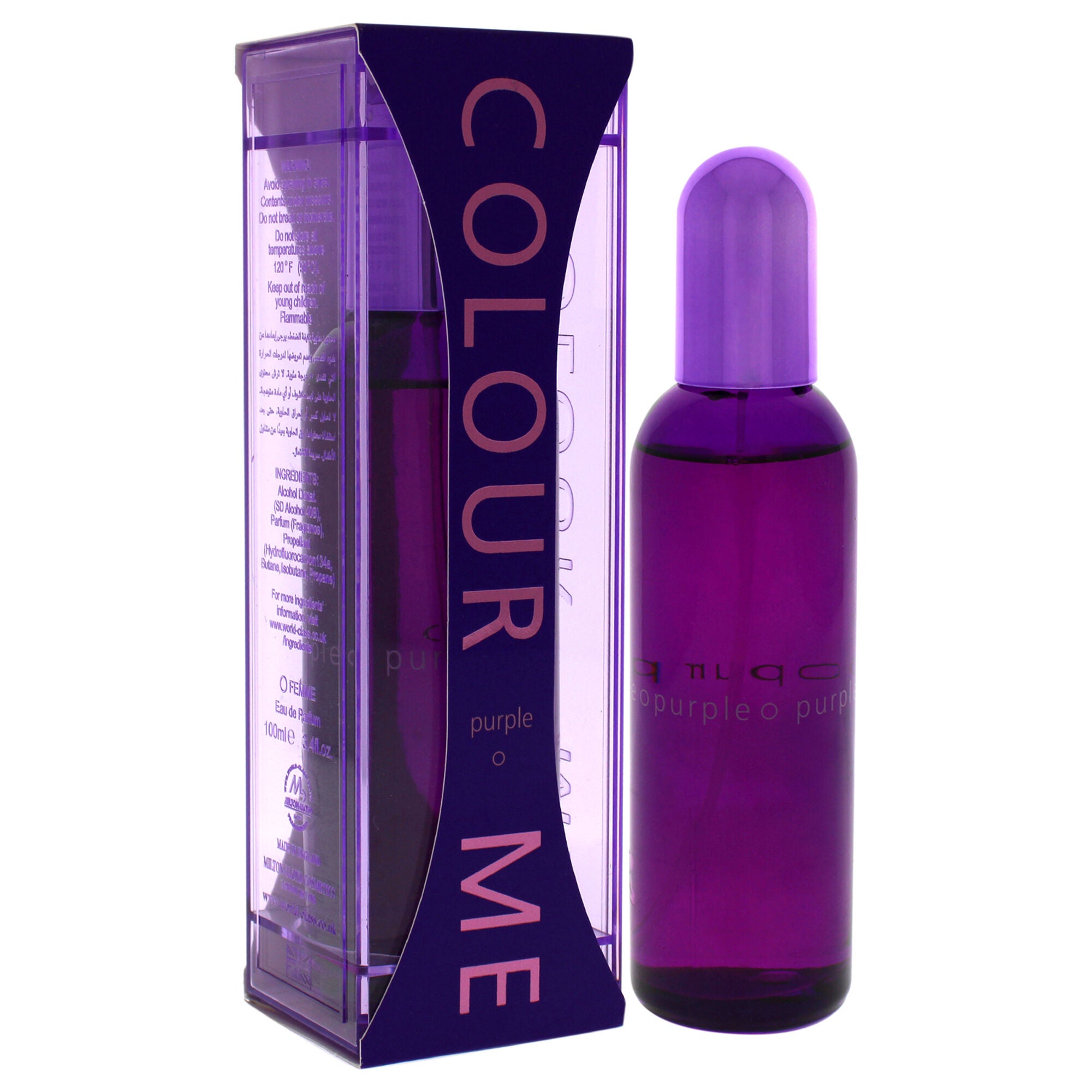 Colour Me Purple by Milton-Lloyd for Women - 3.4 oz EDP Spray, , alternate image number 6
