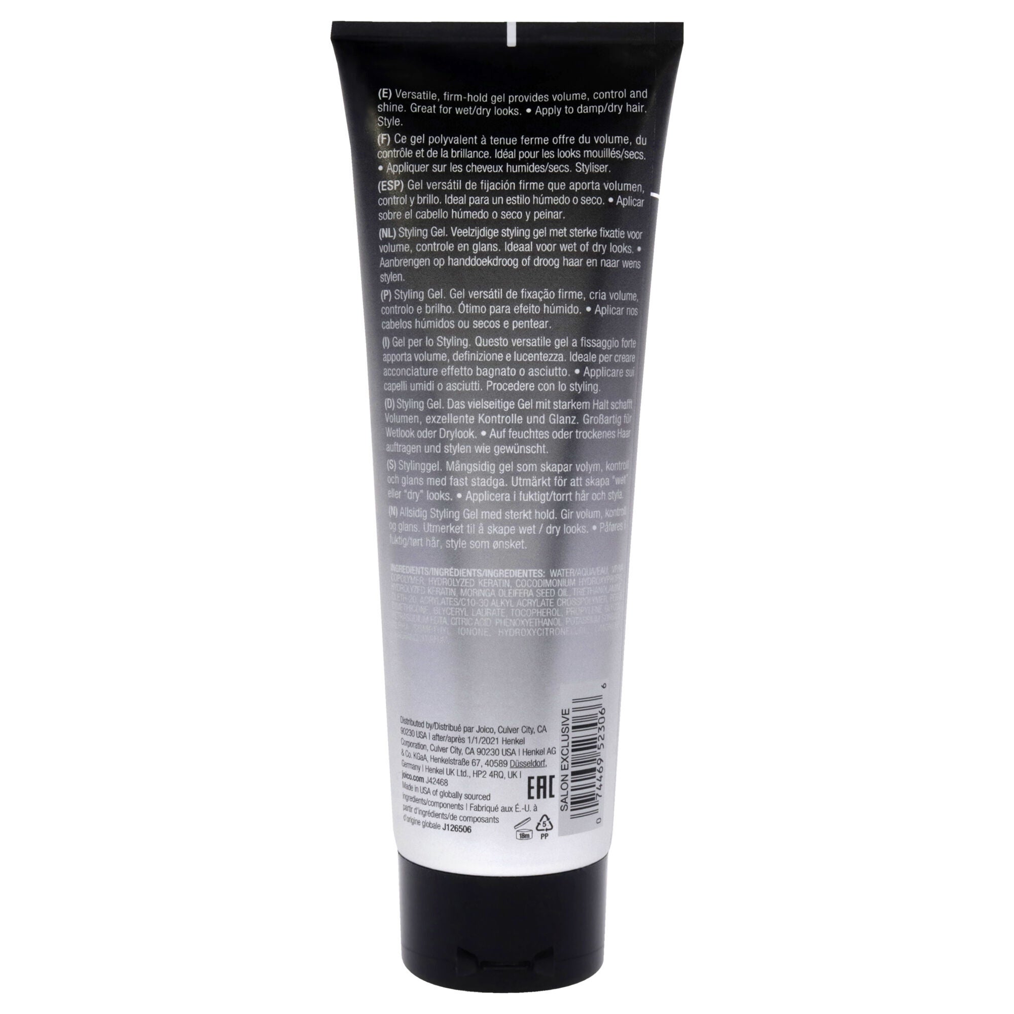 Joigel Firm Styling Gel by Joico for Unisex - 8.5 oz Gel, See Description, alternate image number 1
