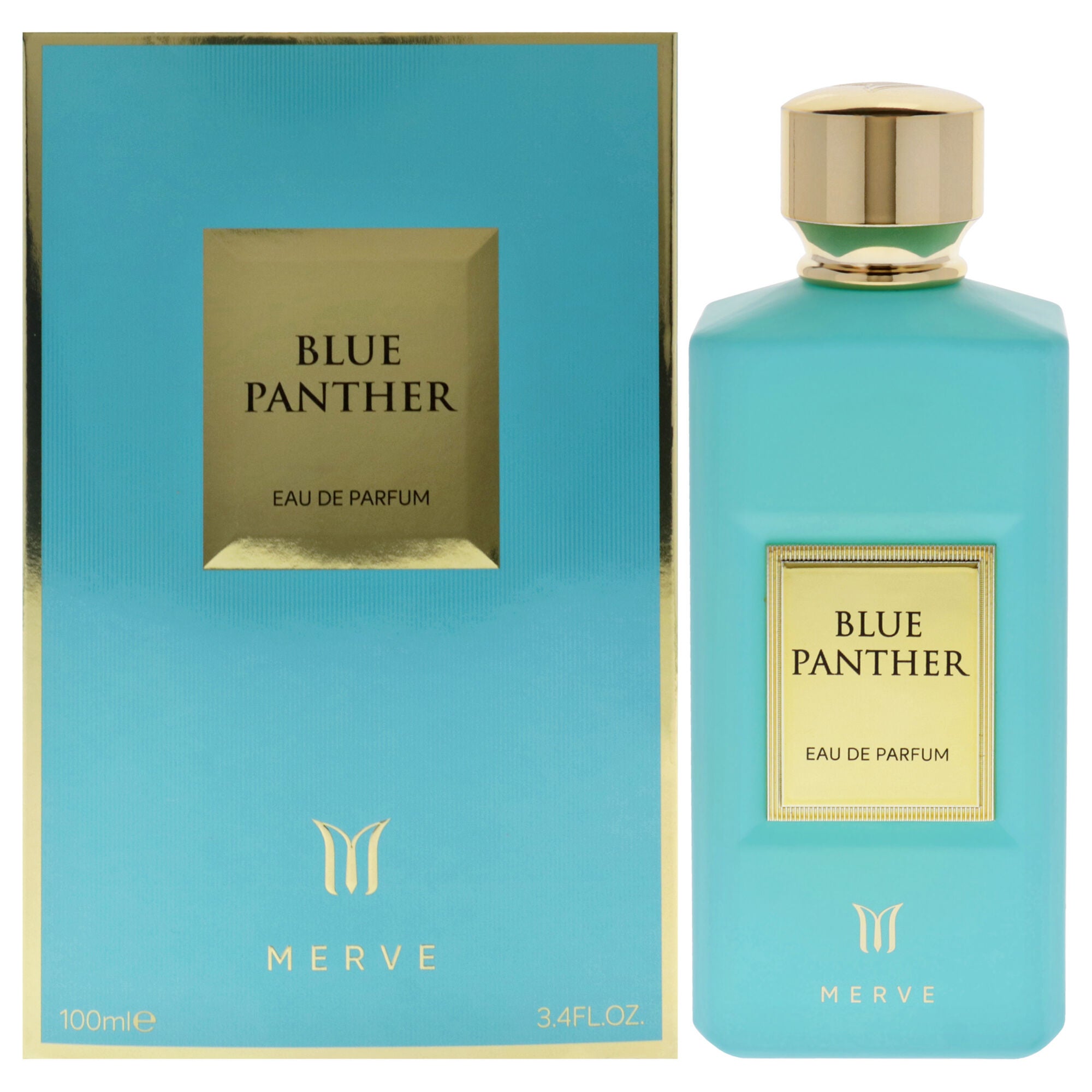 Blue Panther by Merve for Men - 3.4 oz EDP Spray, See Description, hi-res image number 0
