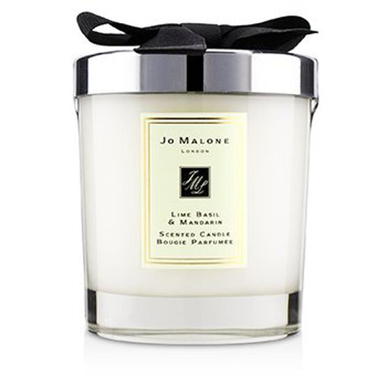 Lime Basil & Mandarin Scented Candle, Lime Basil and Mandarin, hi-res image number null