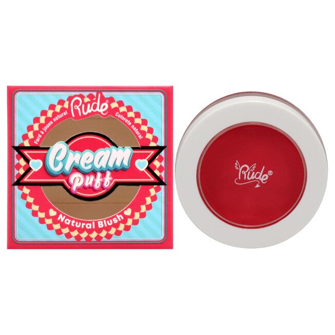 Cream Puff Natural Blush - 21041 Cake Pop by Rude Cosmetics for Women - 0.21 oz Blush, See Description, hi-res image number 0