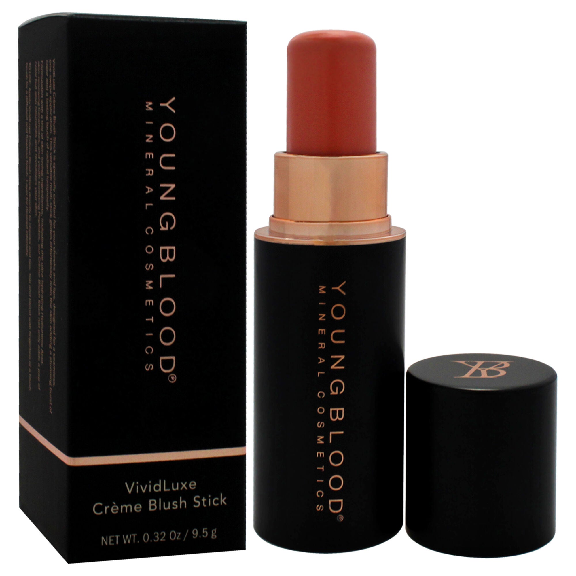 VividLuxe Creme Blush Stick - Bellini by Youngblood for Women - 0.32 oz Blush, See Description, alternate image number 2