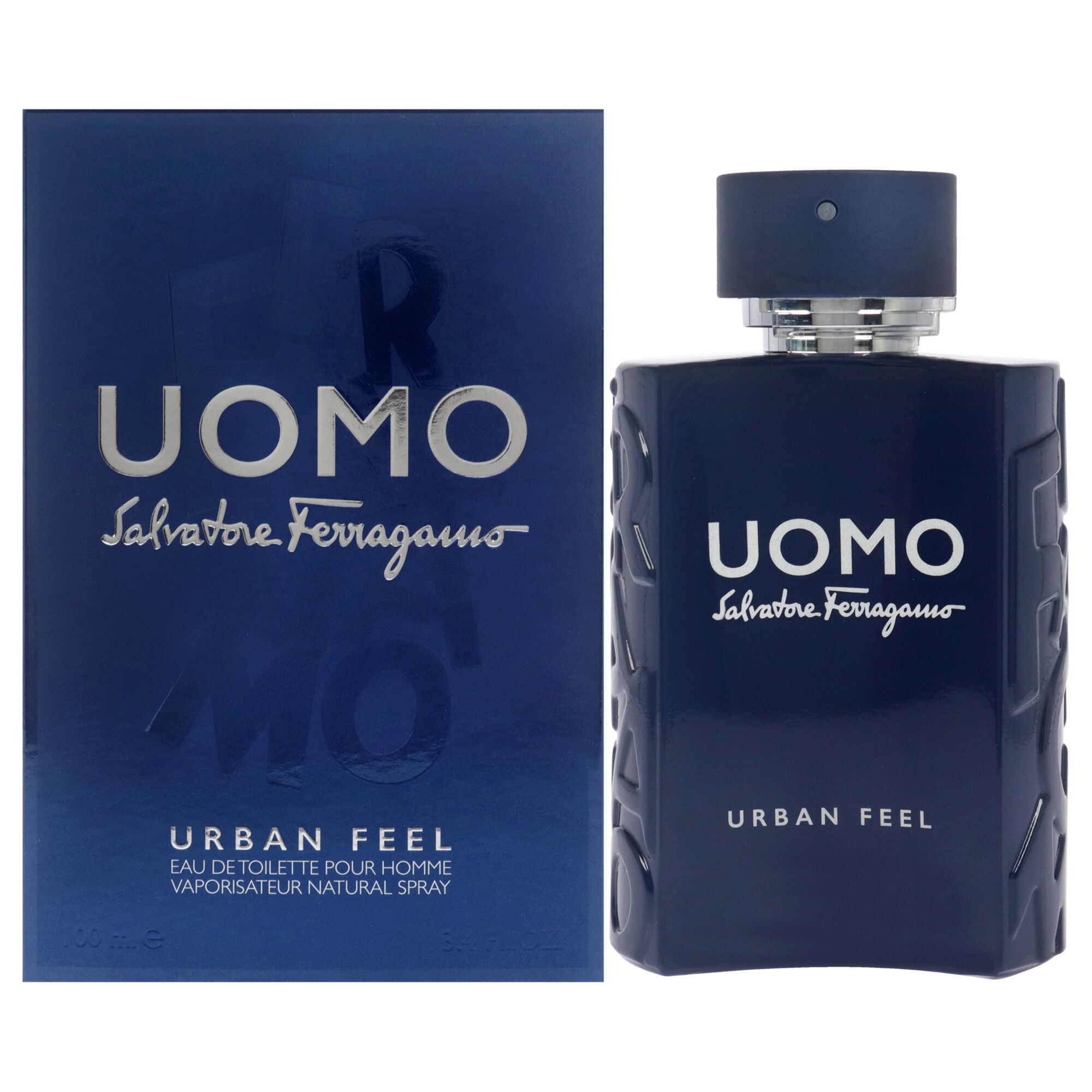 Uomo Urban Feel by Salvatore Ferragamo for Men - 3.4 oz EDT Spray, See Description, hi-res image number 0