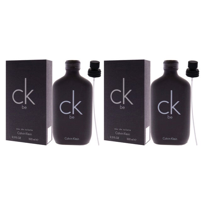 CK Be by Calvin Klein for Unisex - 3.4 oz EDT Spray - Pack of 2, , alternate image number null