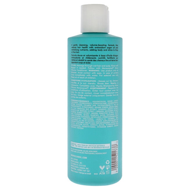 Extra Volume Shampoo by MoroccanOil for Unisex - 8.5 oz Shampoo, See Description, alternate image number 2