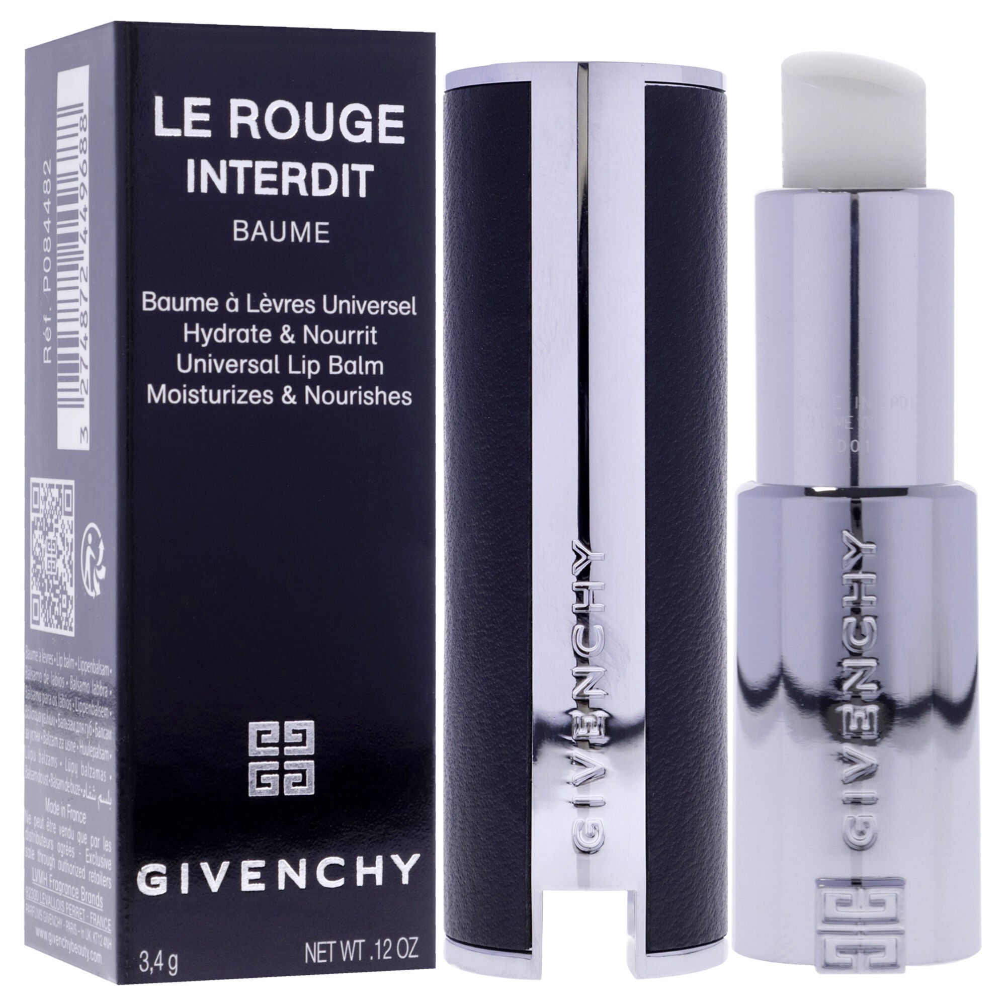 Le Rouge Interdit Baume Lip Balm - 00 Natural Finish by Givenchy for Women - 0.12 oz Lip Balm, , alternate image number 6