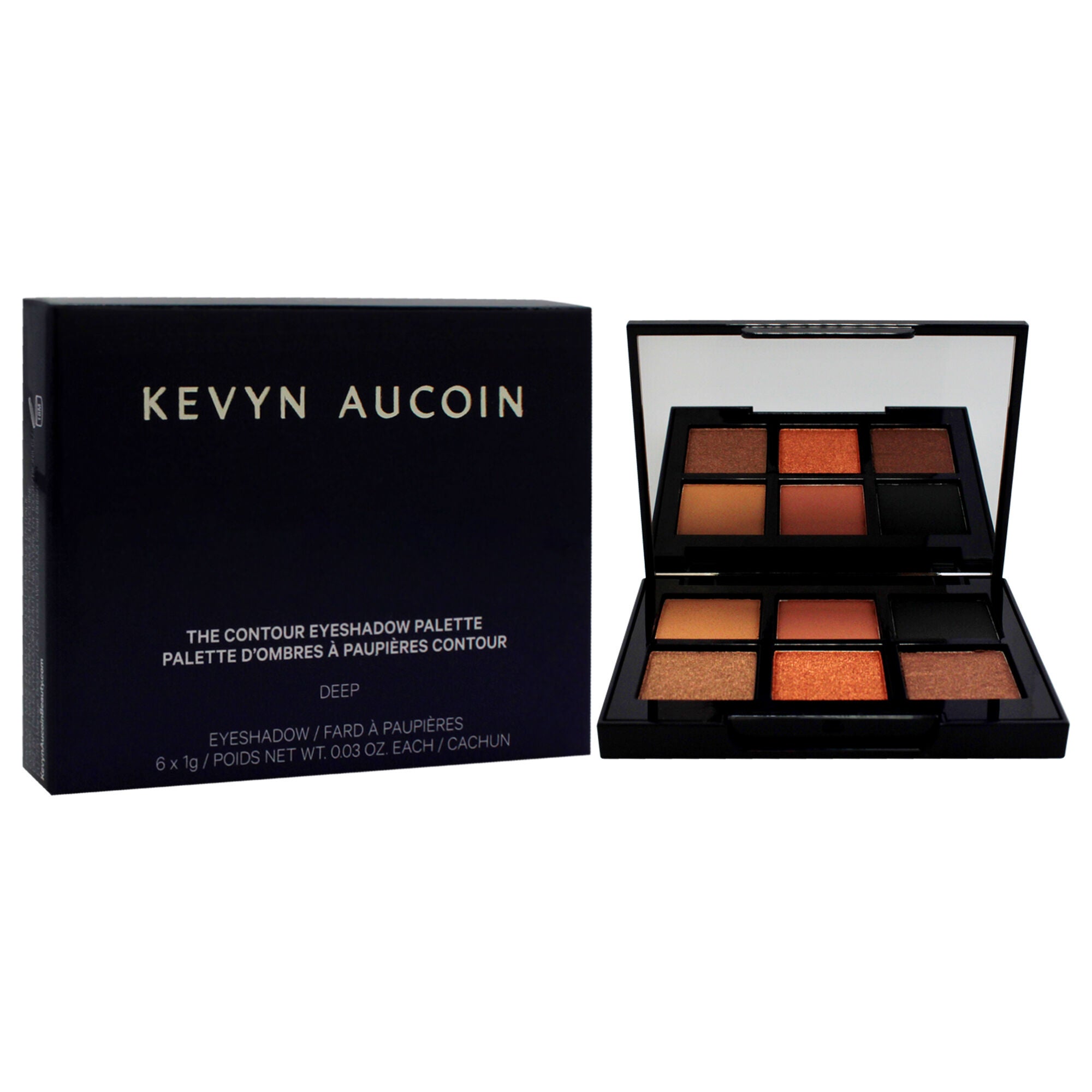The Contour Eyeshadow Palette - Deep by Kevyn Aucoin for Women - 0.18 oz Eye Shadow, See Description, alternate image number 2