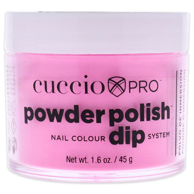 Pro Powder Polish Nail Colour Dip System - Punch Sorbet by Cuccio Colour for Women - 1.6 oz Nail Powder, Pink, hi-res image number 0