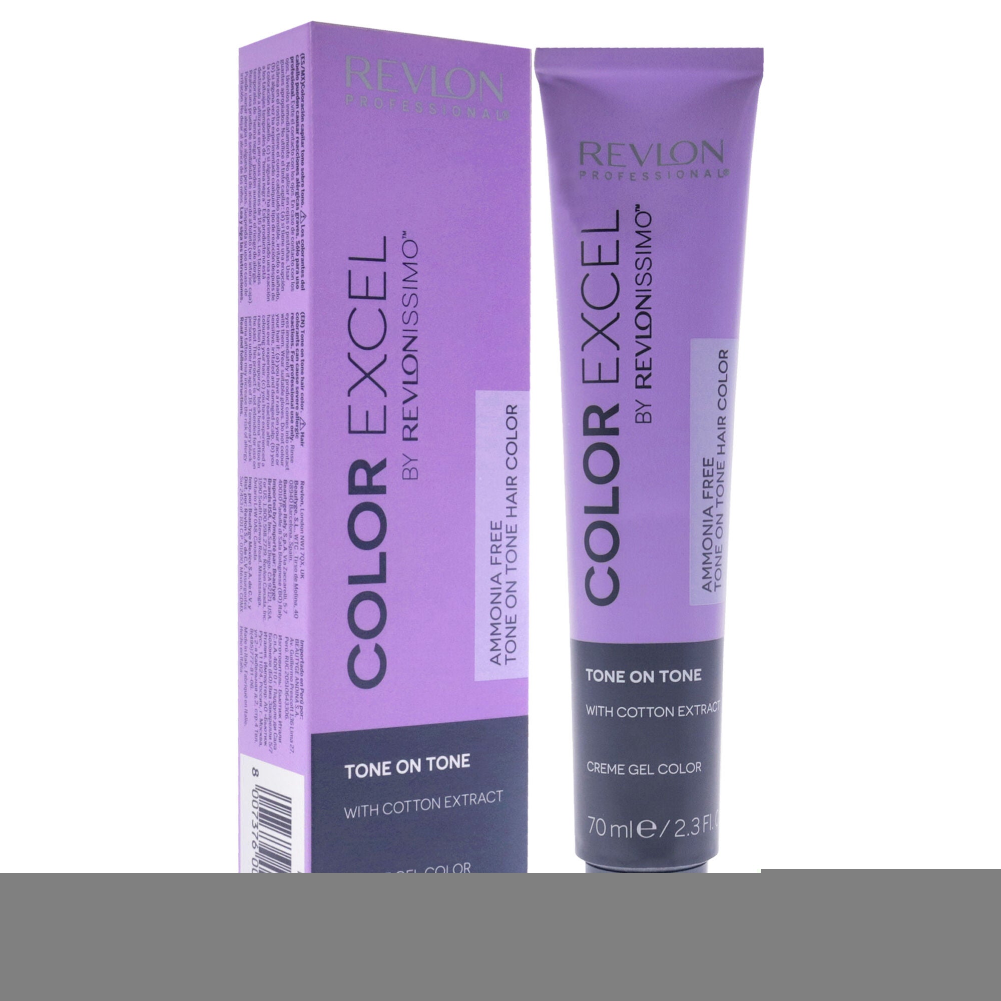 Revlonissimo Color Excel - 7.31 Medium Golden Ash Blonde by Revlon for Unisex - 2.3 oz Hair Color, , alternate image number 6