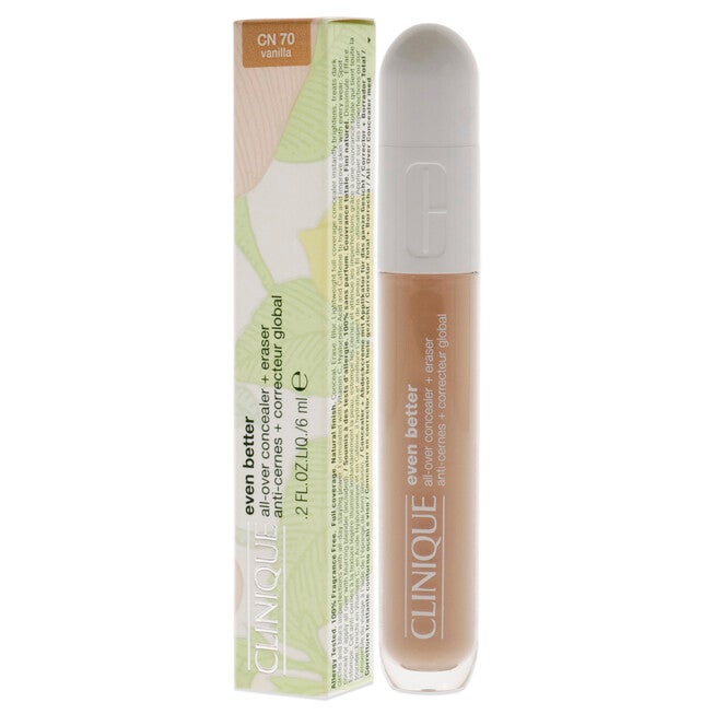 Even Better All-Over Concealer Plus Eraser - CN 70 Vanillia by Clinique for Women - 0.2 oz Concealer, , alternate image number null