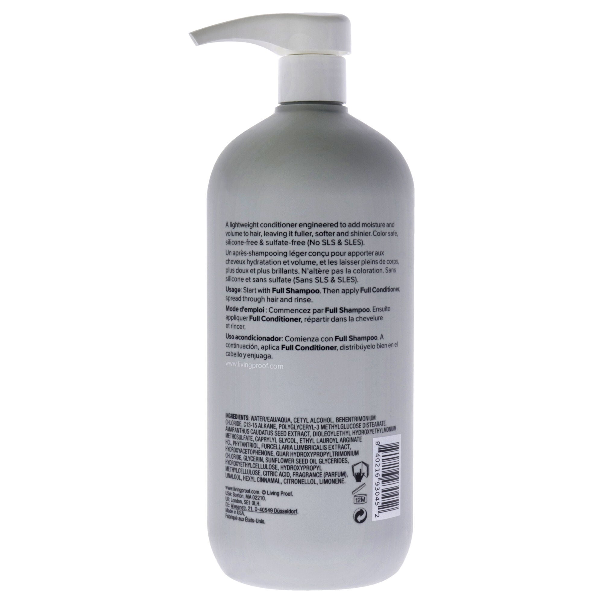 Full Conditioner by Living Proof for Unisex - 24 oz Conditioner, See Description, alternate image number 1