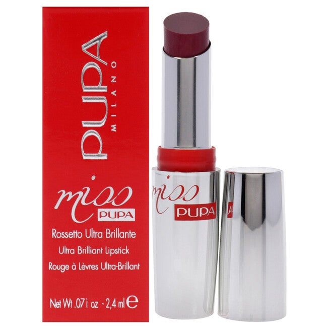 Miss Pupa Ultra Brilliant Lipstick - 206 Infinitive Mauve by Pupa Milano for Women - 0.071 oz Lipstick, NA, hi-res image number null