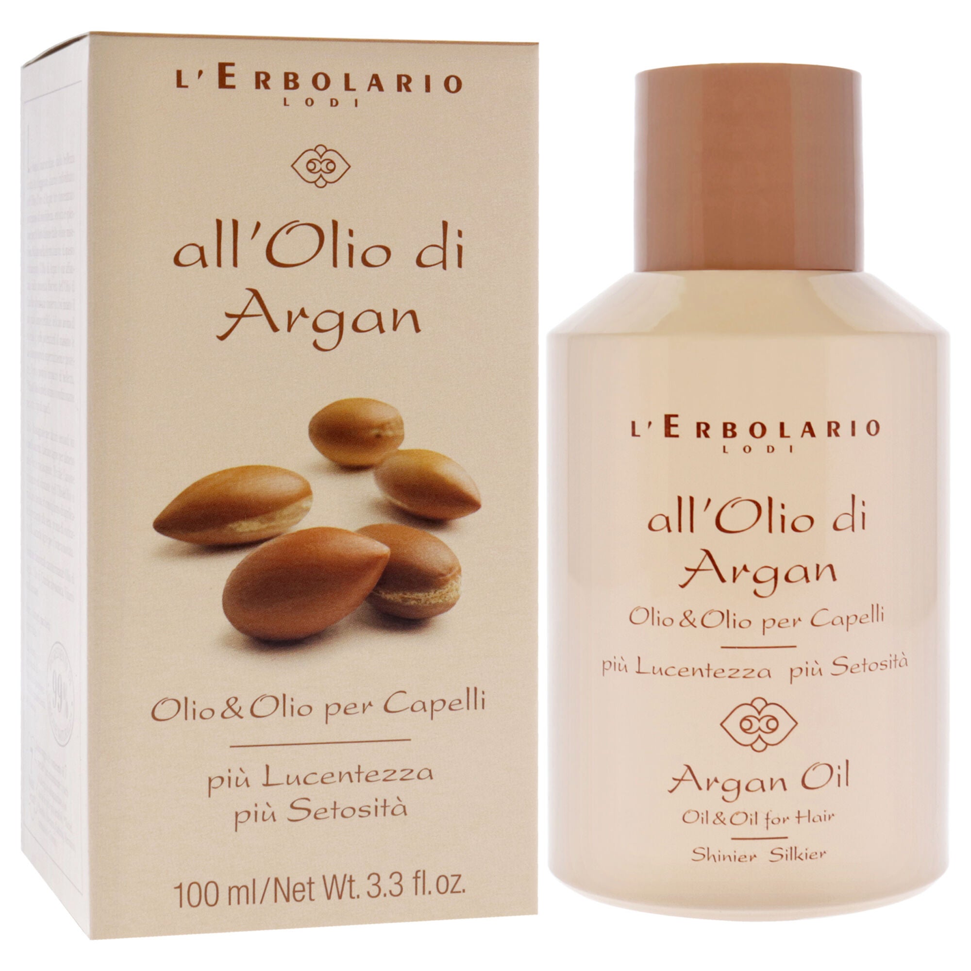 Oil for Hair - Argan Oil by LErbolario for Women - 3.3 oz Oil, , alternate image number 6