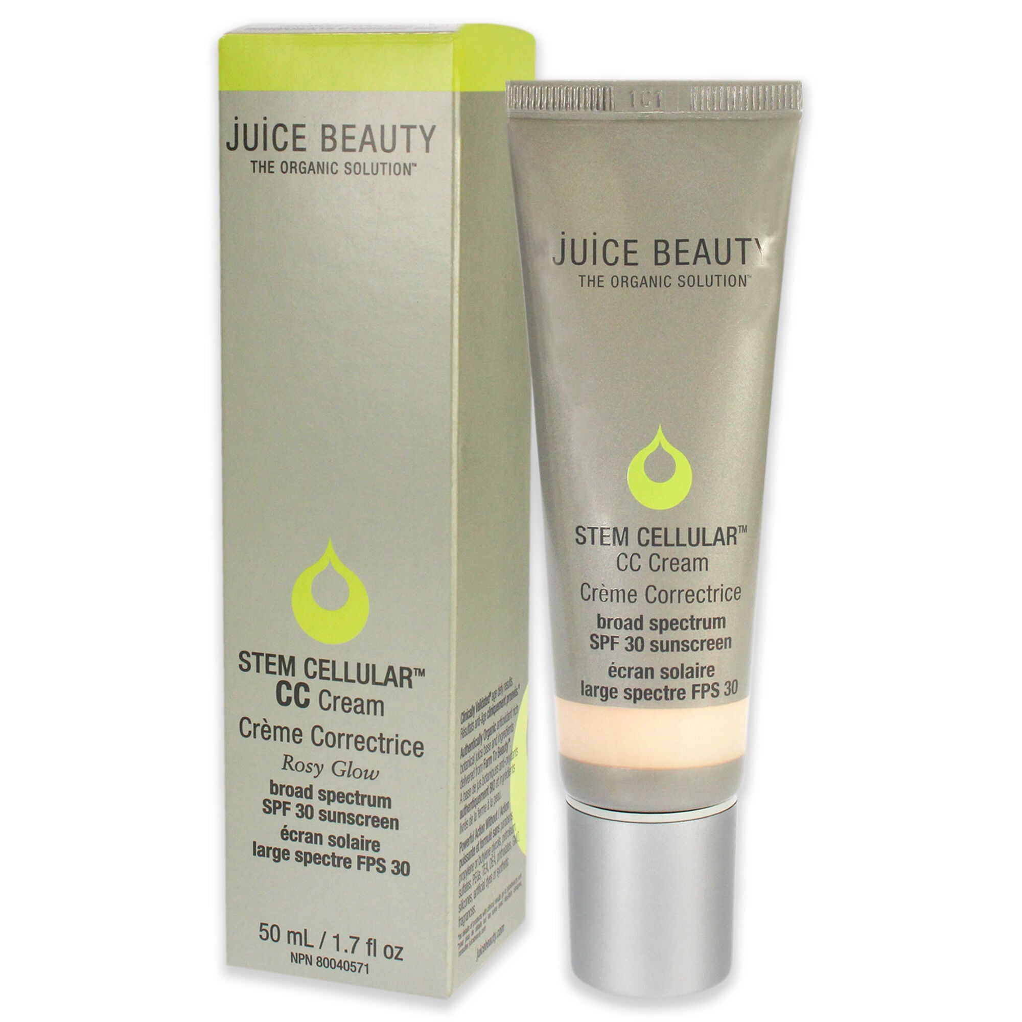 Stem Cellular CC Cream SPF 30 - Rosy Glow by Juice Beauty for Women - 1.7 oz Makeup, See Description, alternate image number 3