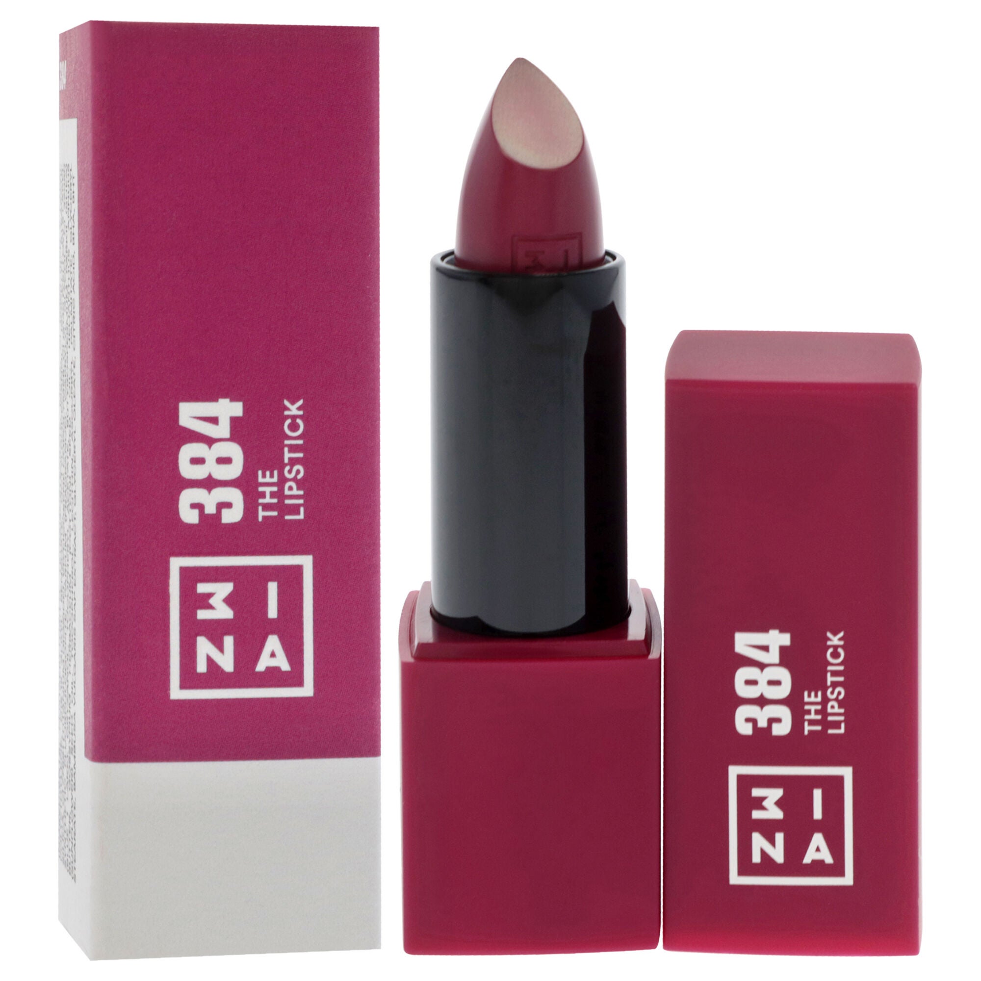The Lipstick - 384 Dark Raspberry by 3INA for Women - 0.16 oz Lipstick, See Description, alternate image number 1