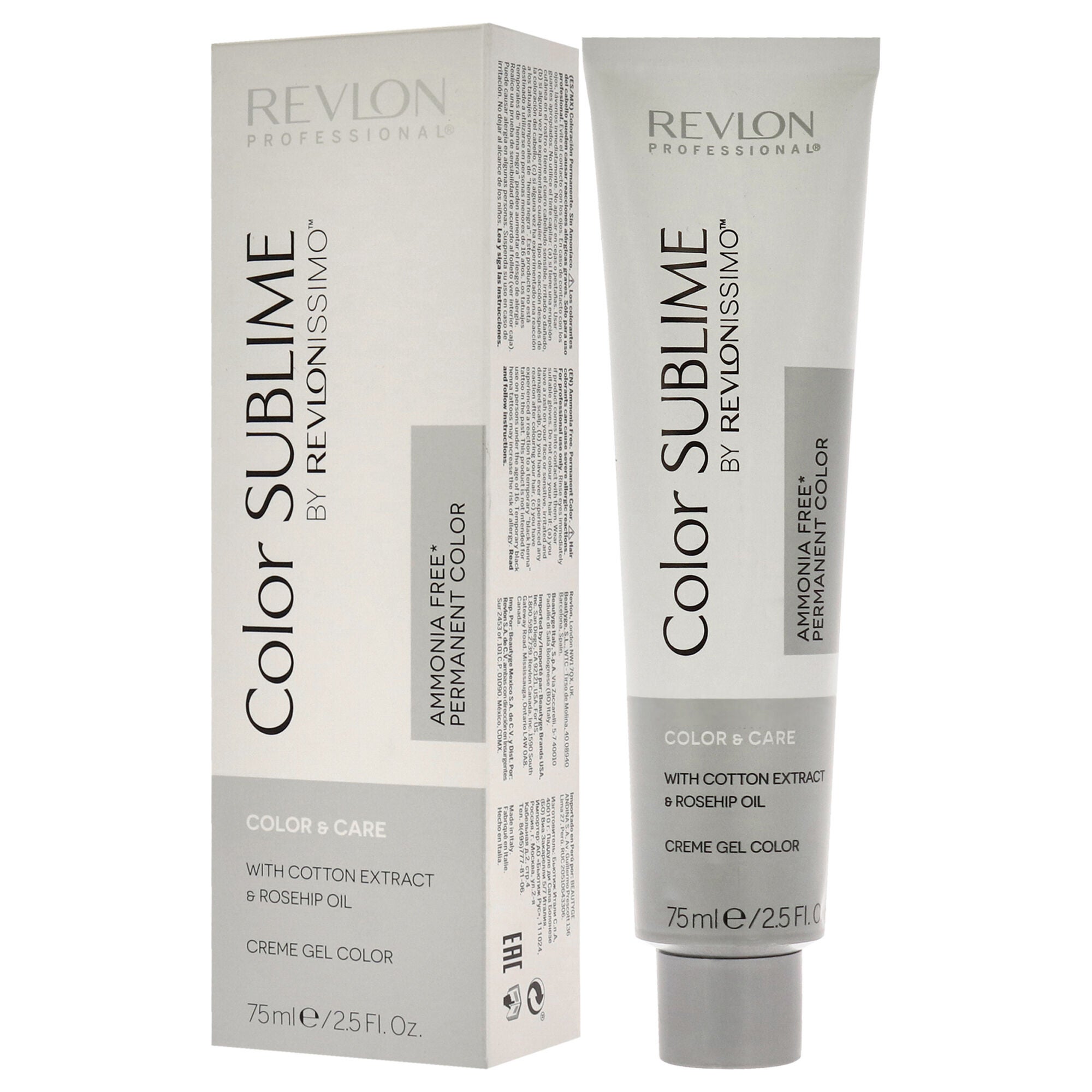 Revlonissimo Color Sublime - 9.1 Very Light Ash Blonde by Revlon for Unisex - 2.5 oz Hair Color, See Description, alternate image number 2