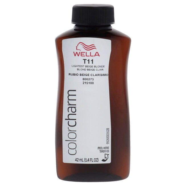 Color Charm Permanent Toner - T11 Lightest Beige Blonde by Wella for Unisex - 1.4 oz Toner, See Description, alternate image number 4