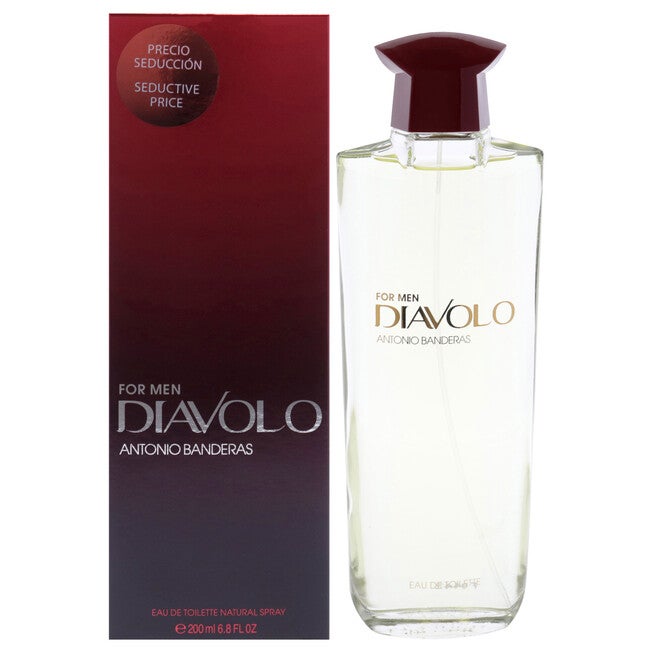 Diavolo by Antonio Banderas for Men - 6.75 oz EDT Spray, NA, hi-res image number null